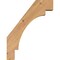 Ekena Millwork 3 1/2"W x 14"D x 18"H Merced Smooth Knee Brace, Western Red Cedar BRC04X14X18MRC00SWR - alternate 2